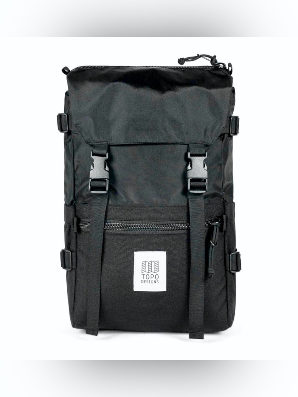 Topo Designs Black 20 Liter Rover Backpack